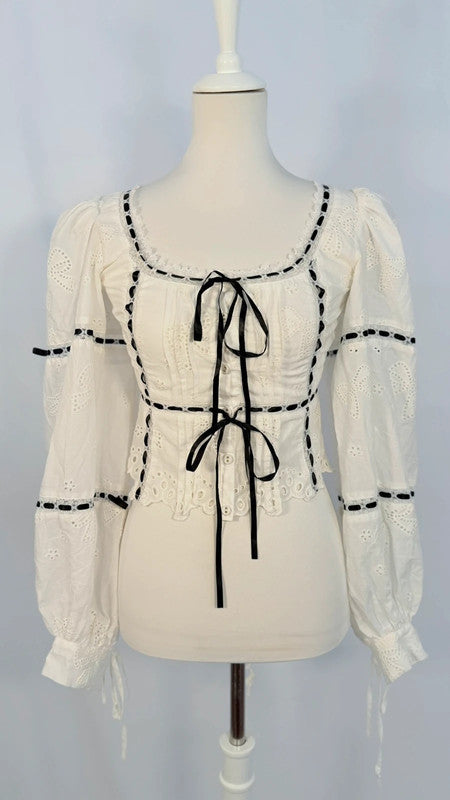 Top Rowan blanc - For love and lemons