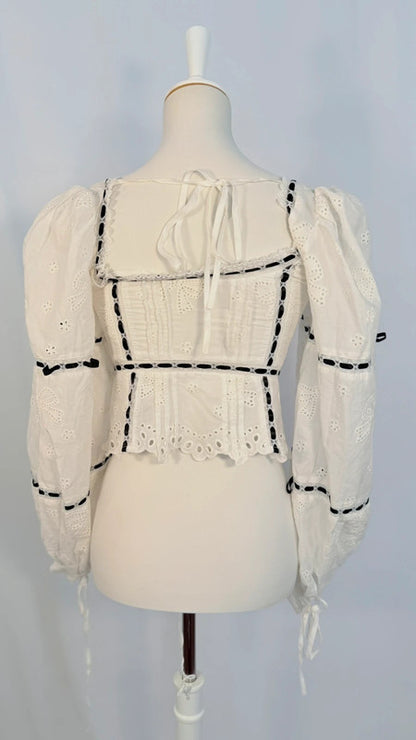 Top Rowan blanc - For love and lemons