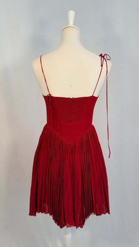 Robe mini Ezlynn rouge - Reformation