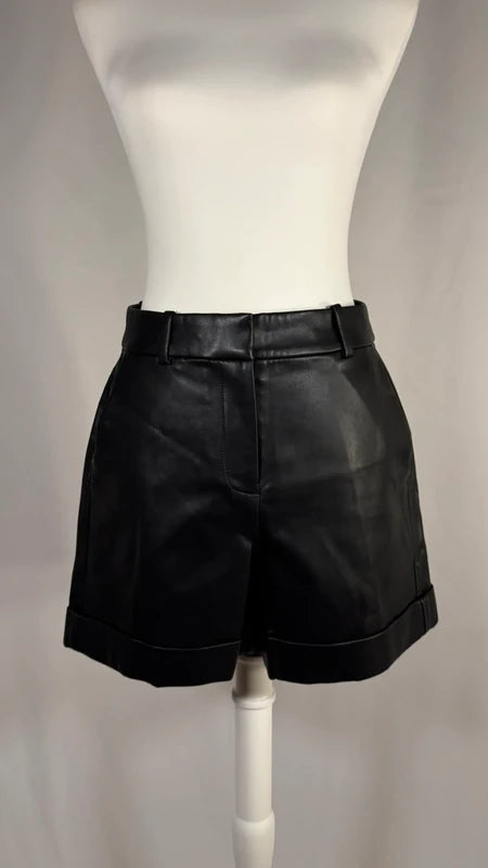 Short Lucia simili-cuir