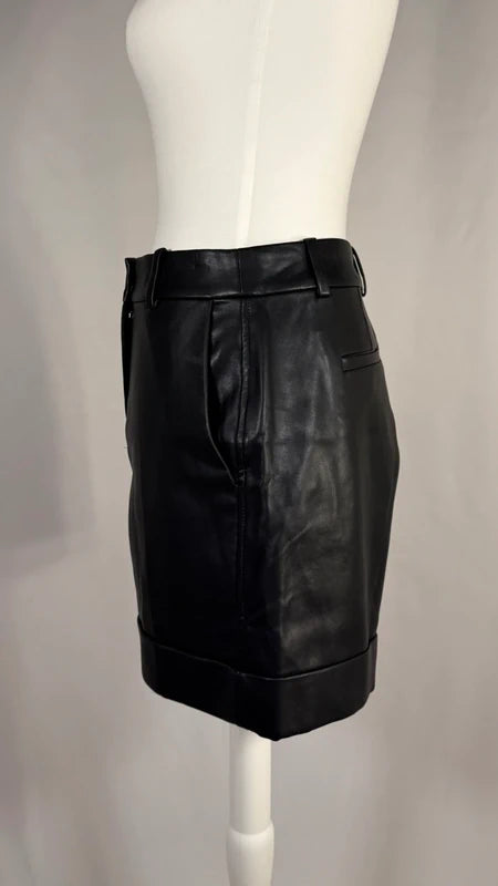 Short Lucia simili-cuir