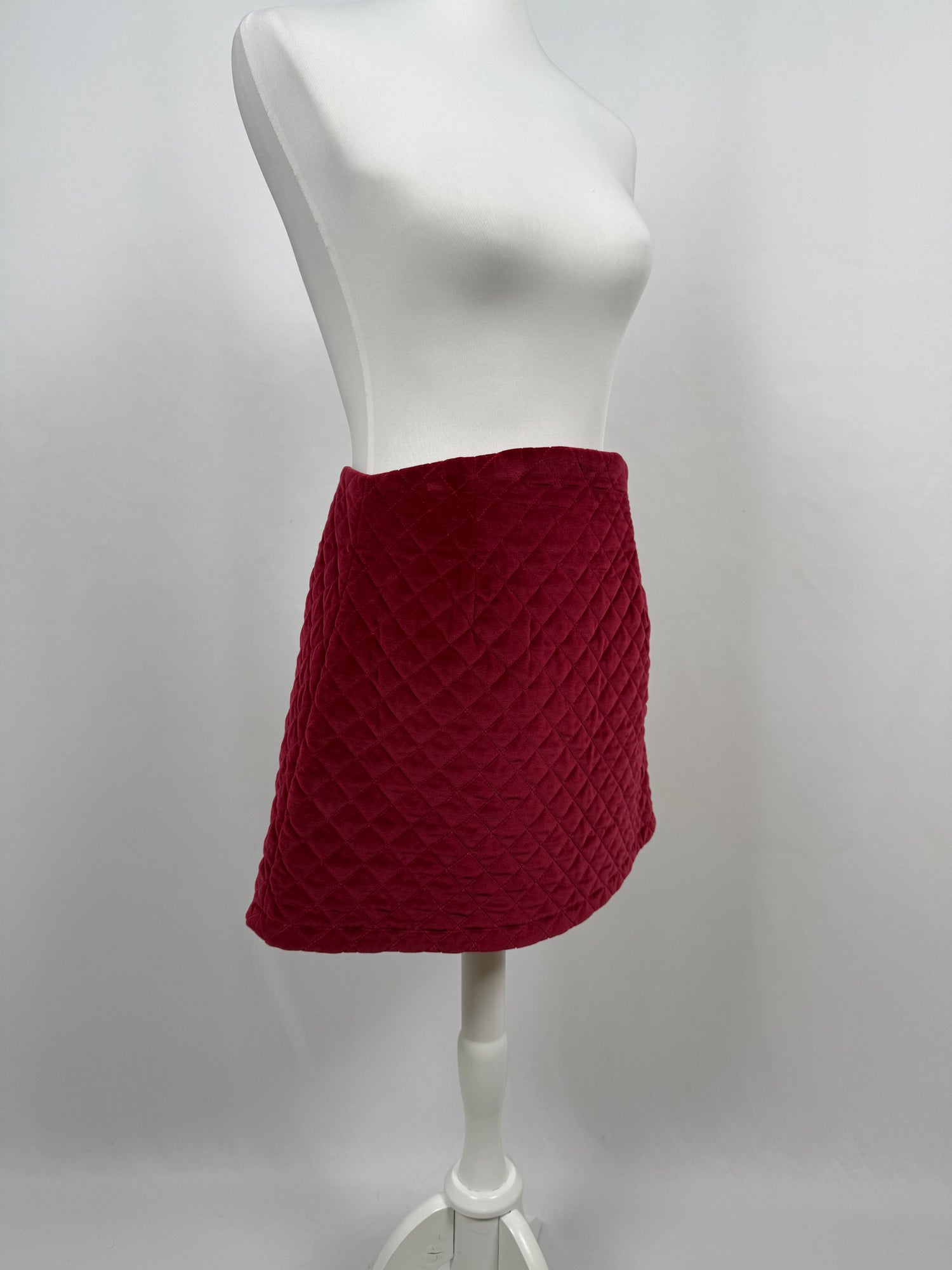 Mini-jupe Romeo bordeaux