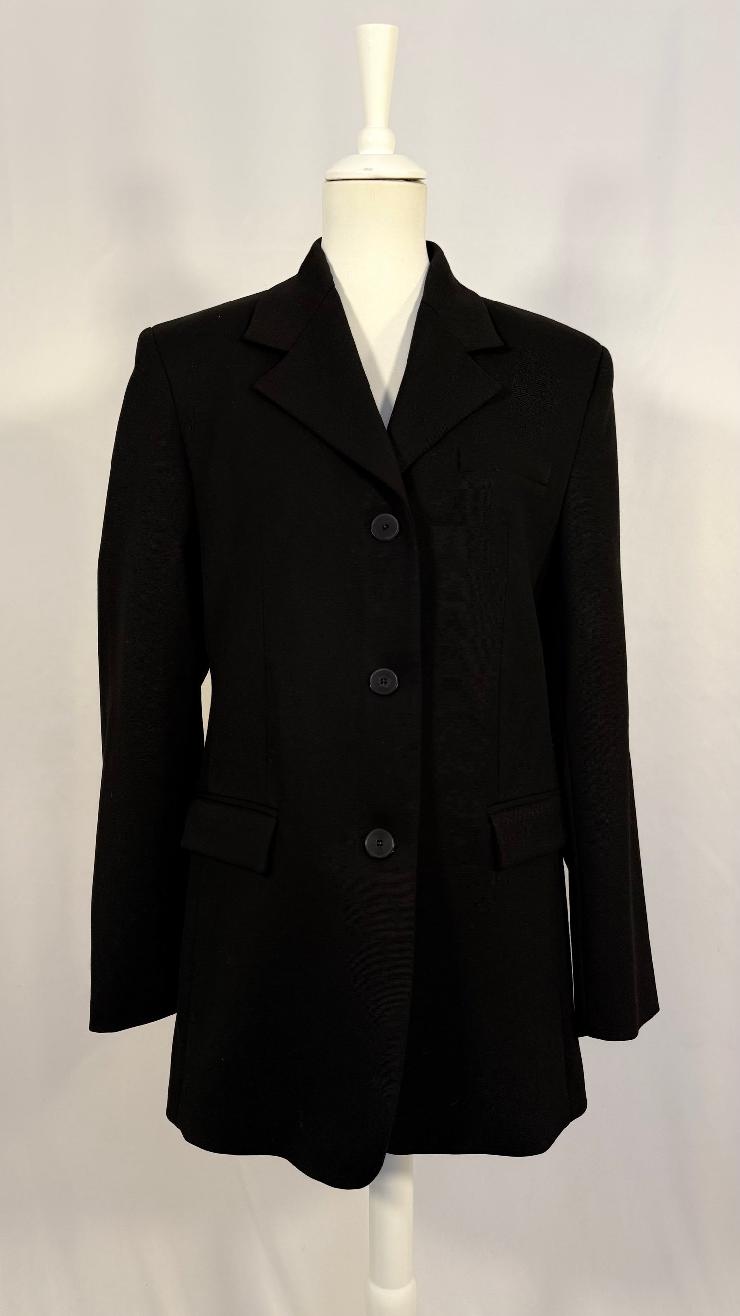 Black suit blazer jacket