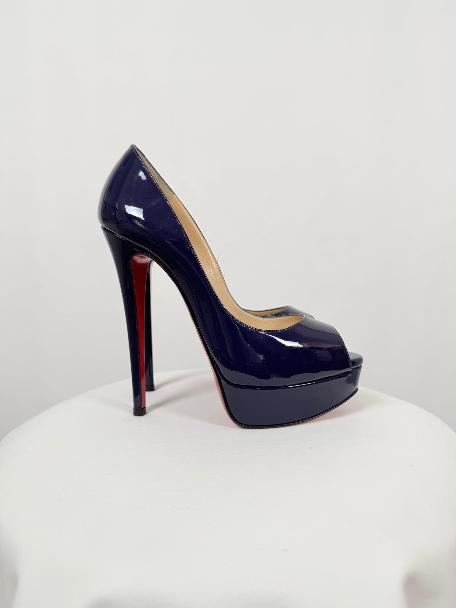 Escarpins Lady Peep 150 bleu marine