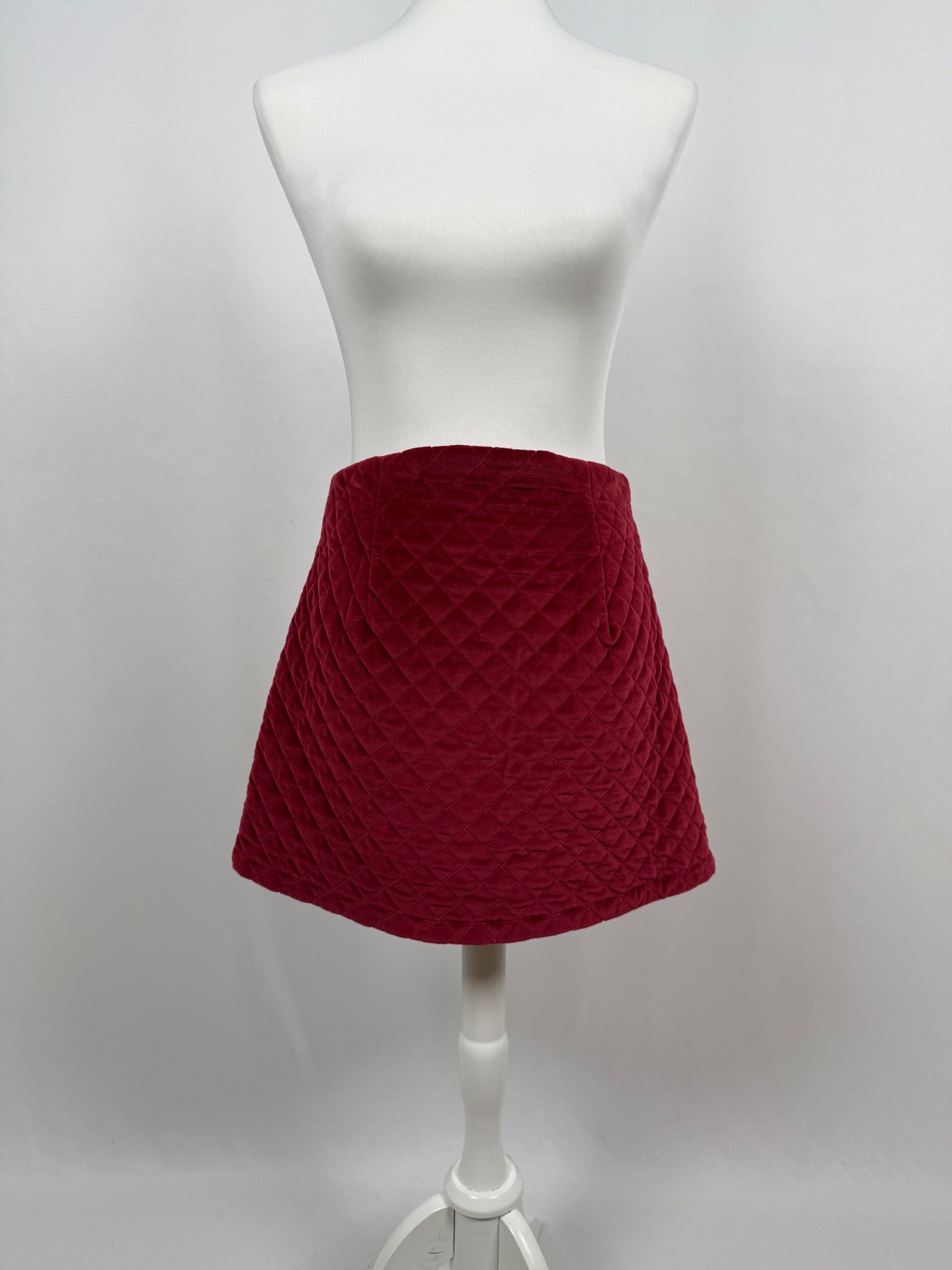 Mini-jupe Romeo bordeaux
