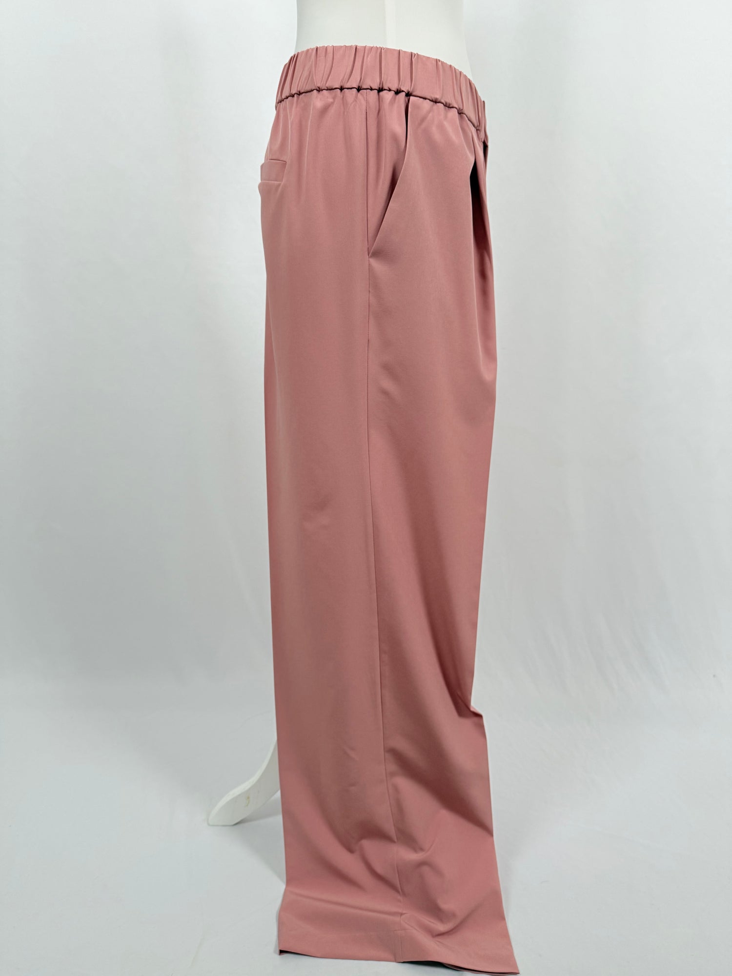 Kayson wide leg pink trousers