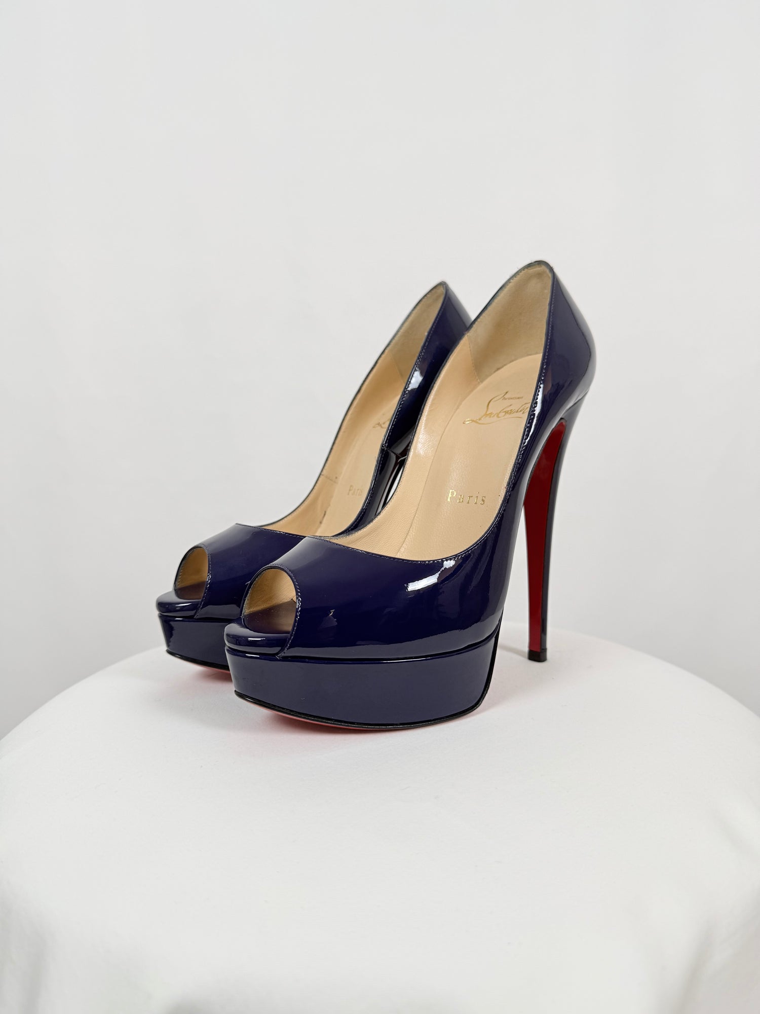Escarpins Lady Peep 150 bleu marine