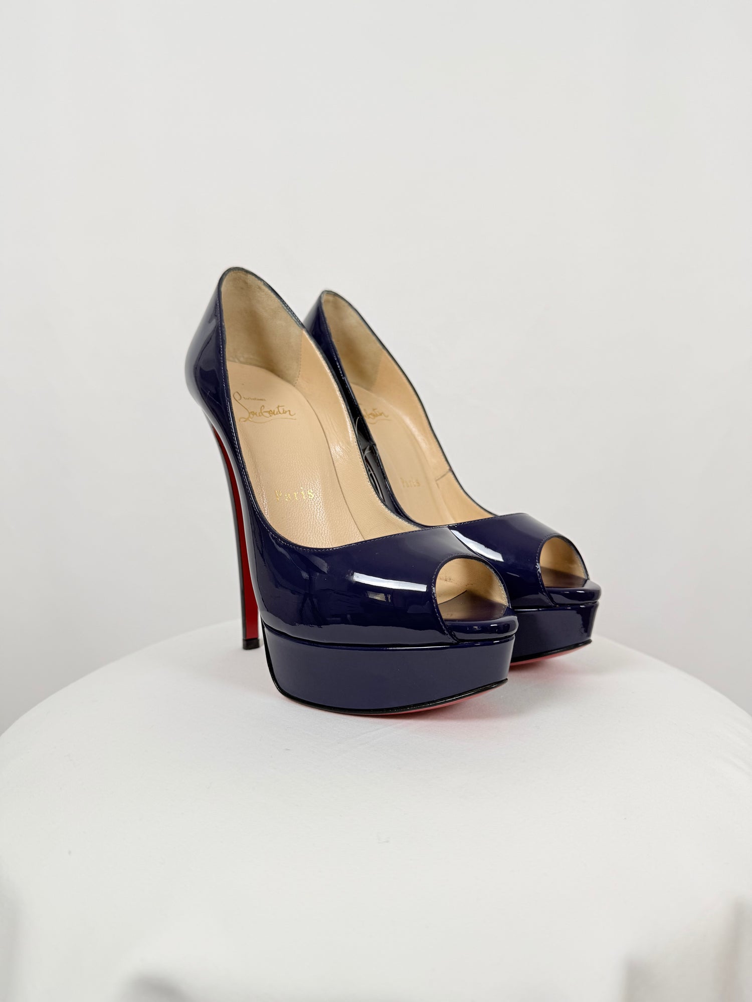 Escarpins Lady Peep 150 bleu marine