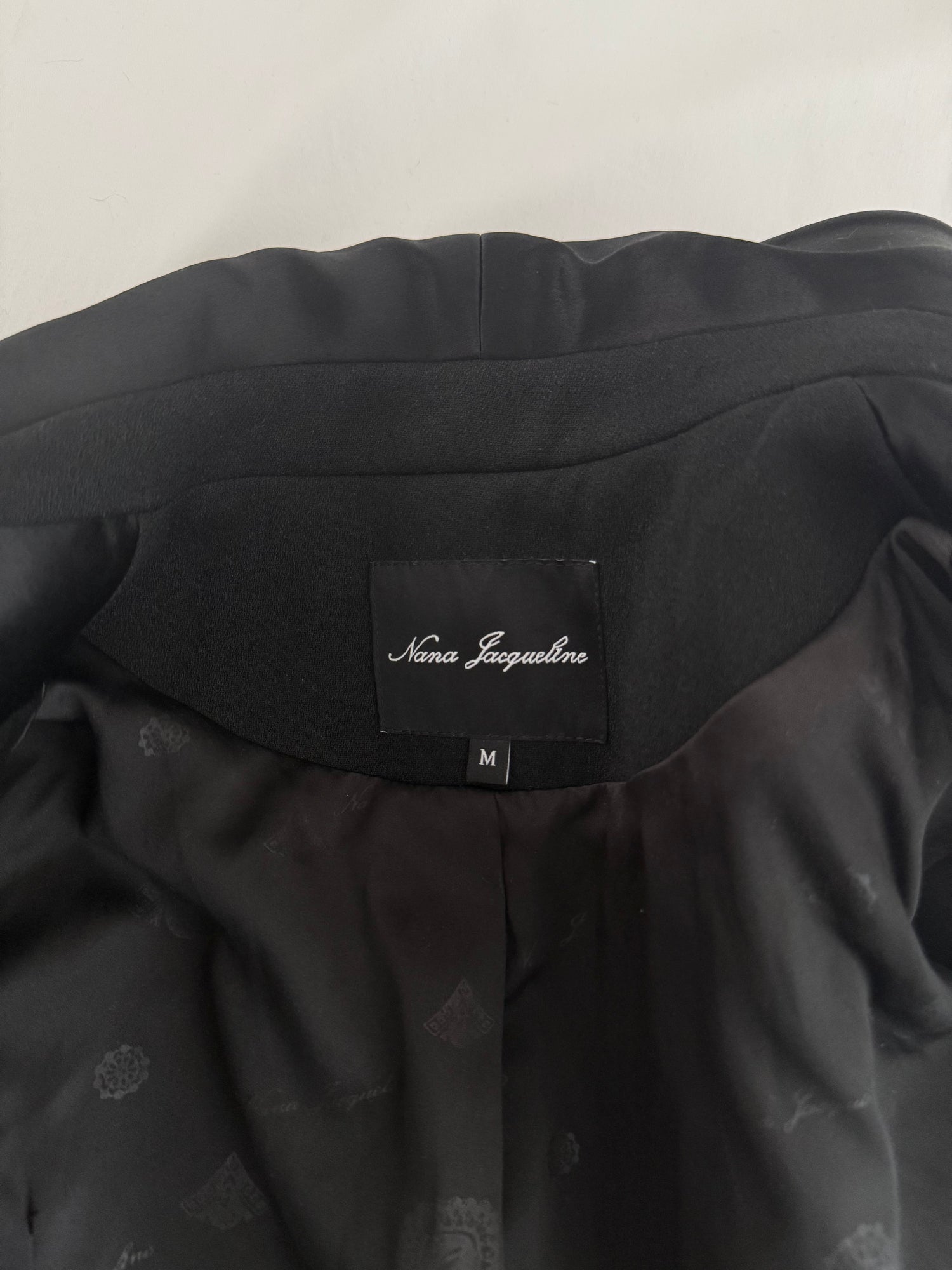 Sasha black blazer mini dress