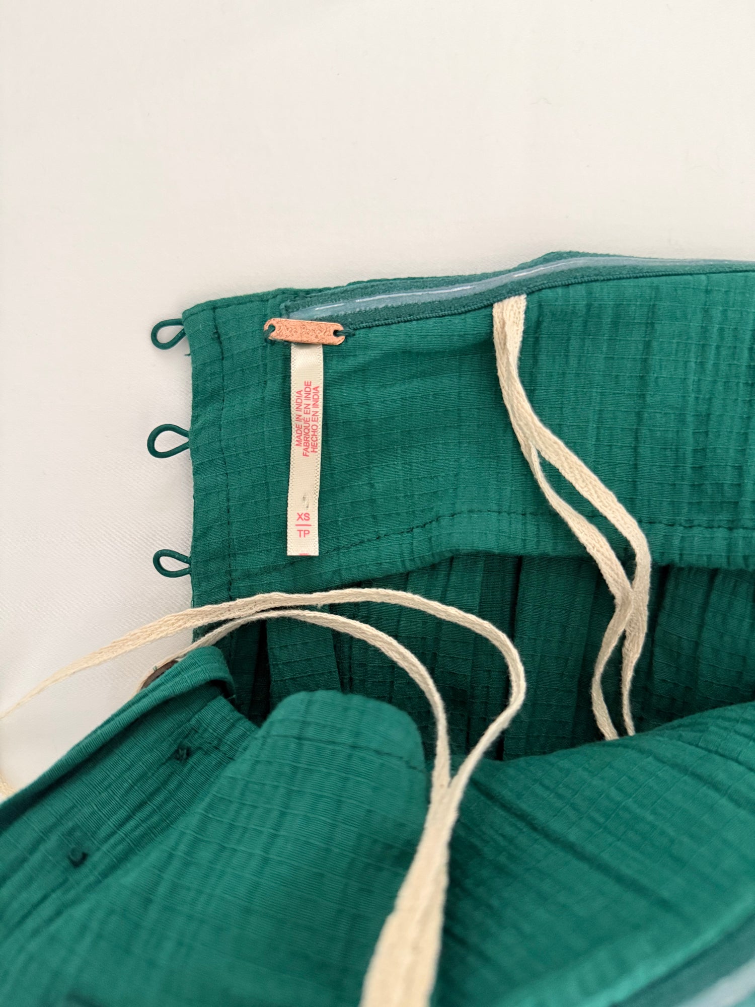Made me Smile green mini dress