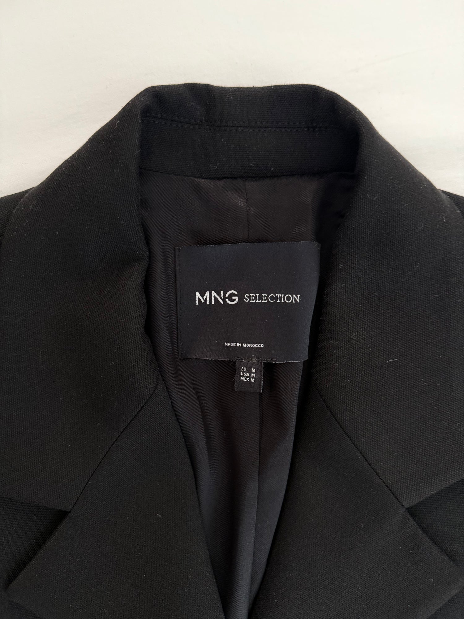 Veste blazer de costume noire