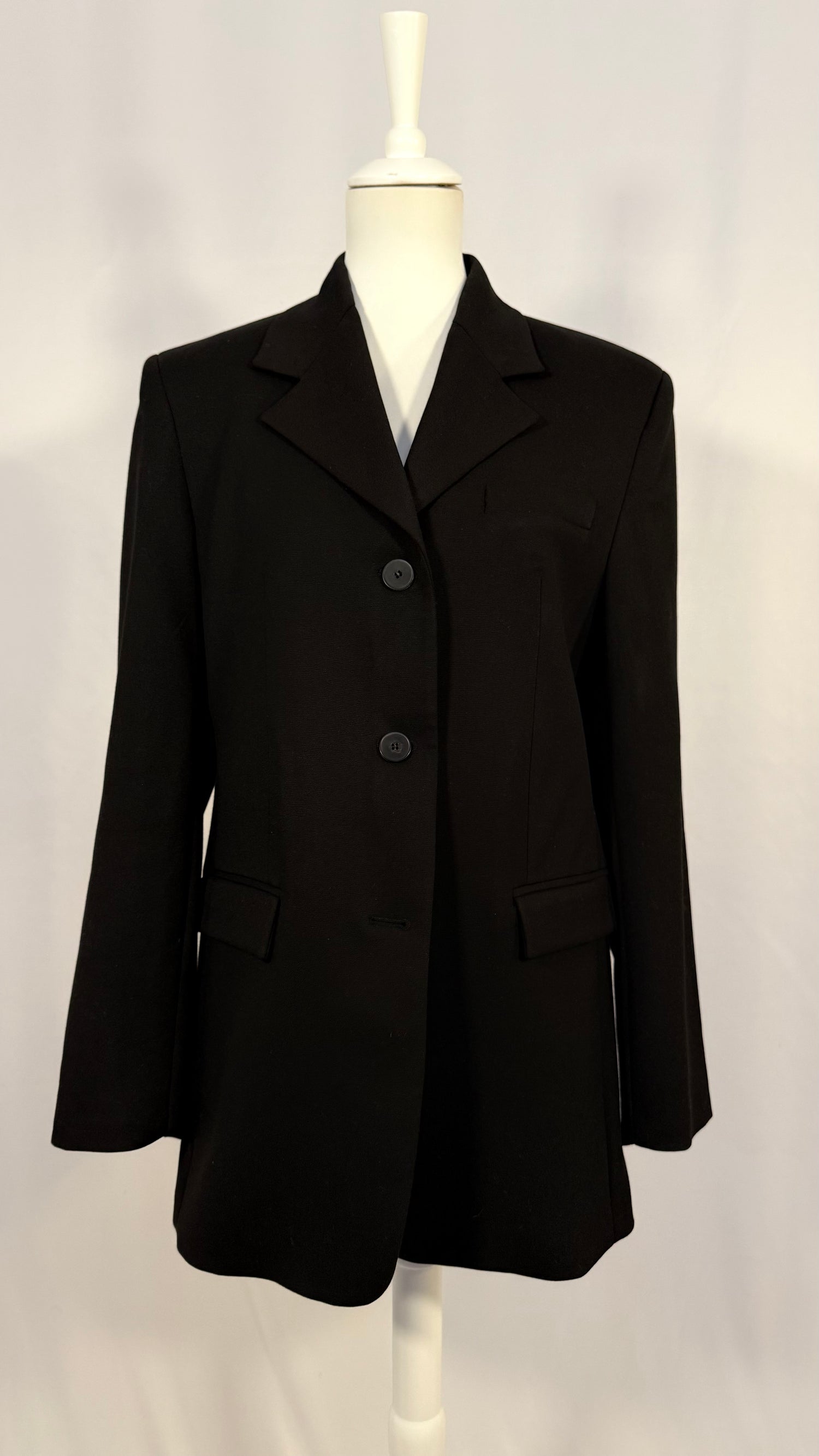 Black suit blazer jacket