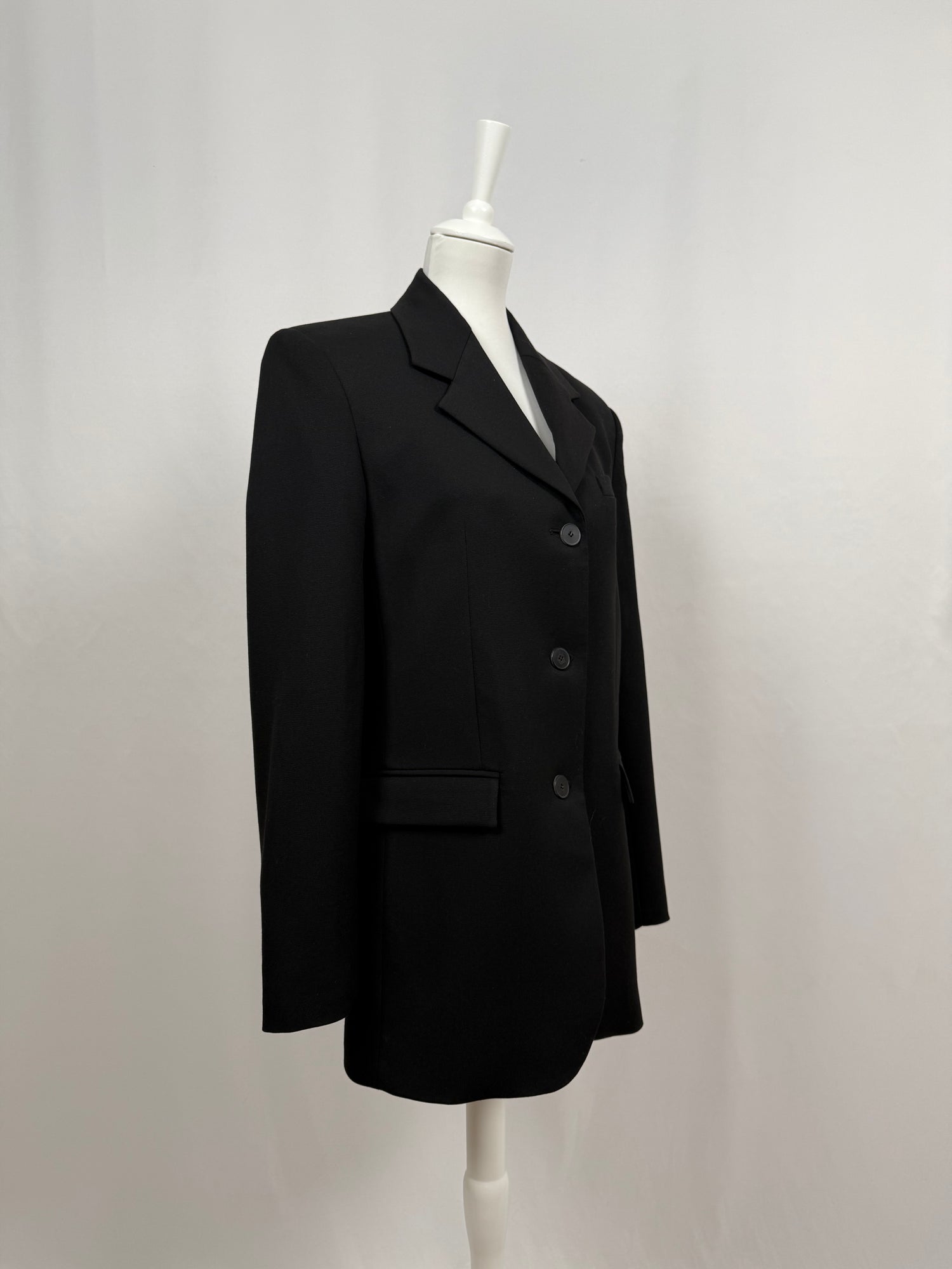 Veste blazer de costume noire