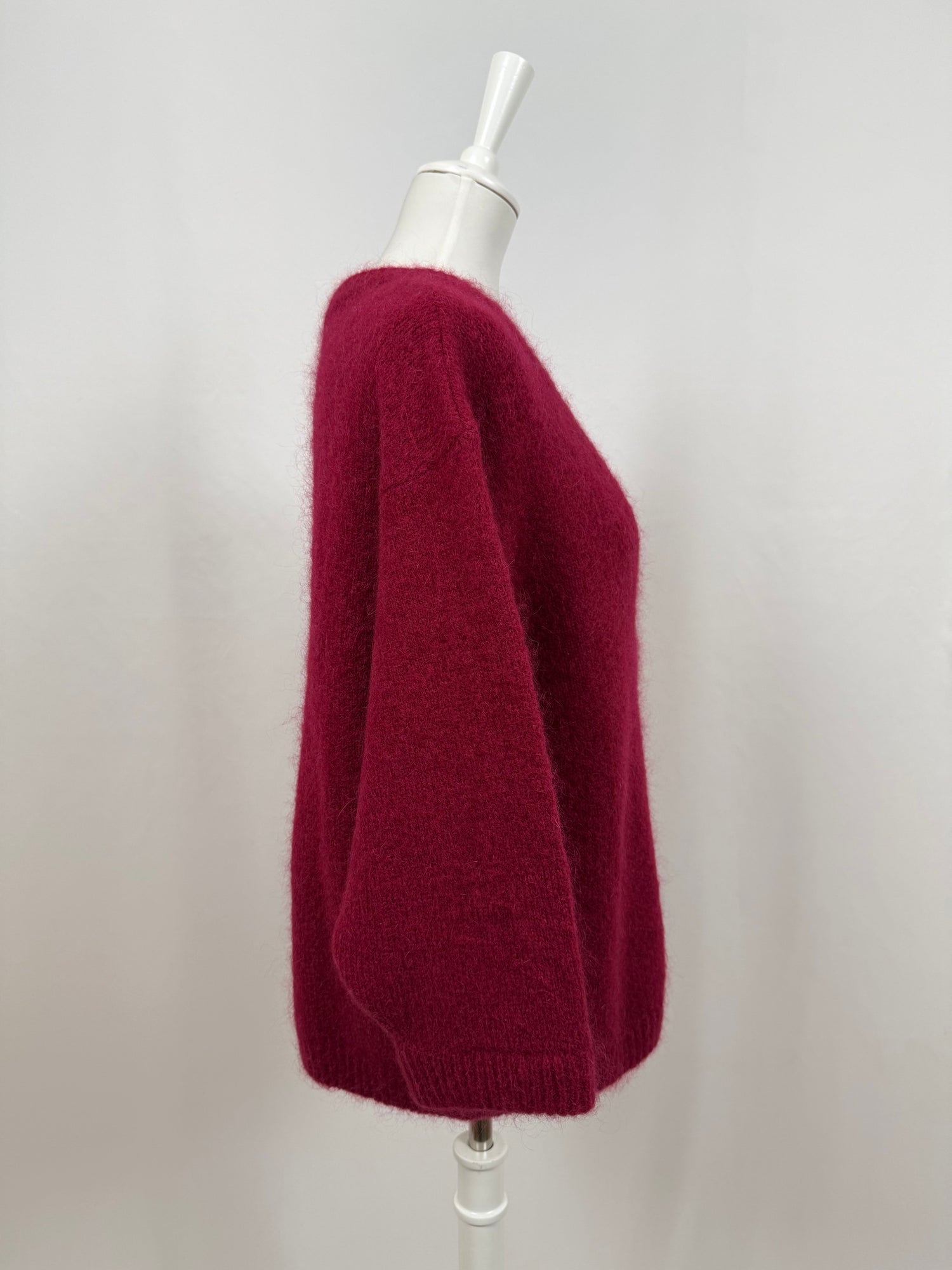 Gilet Pinobery rouge en mohair