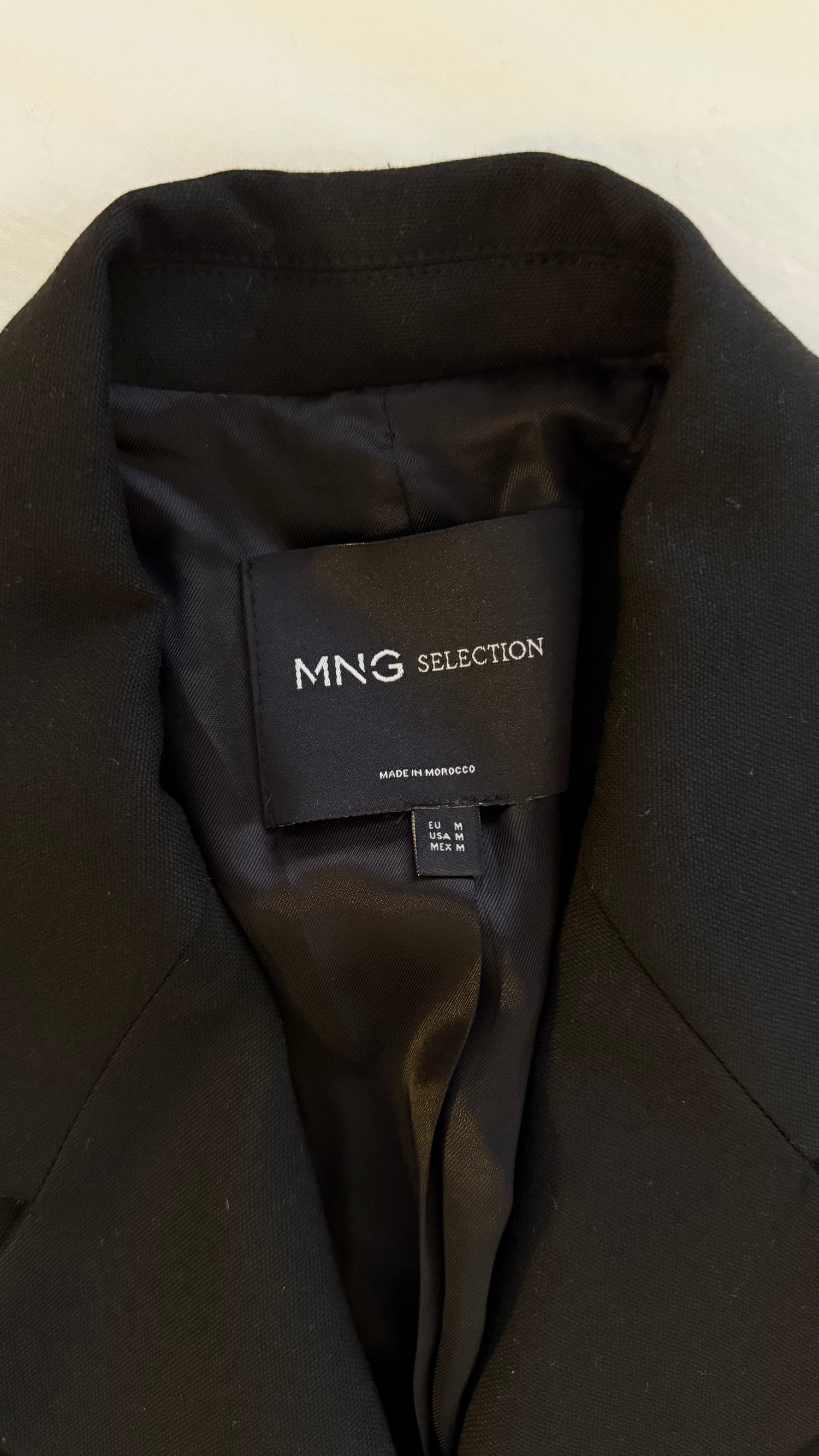 Black suit blazer jacket