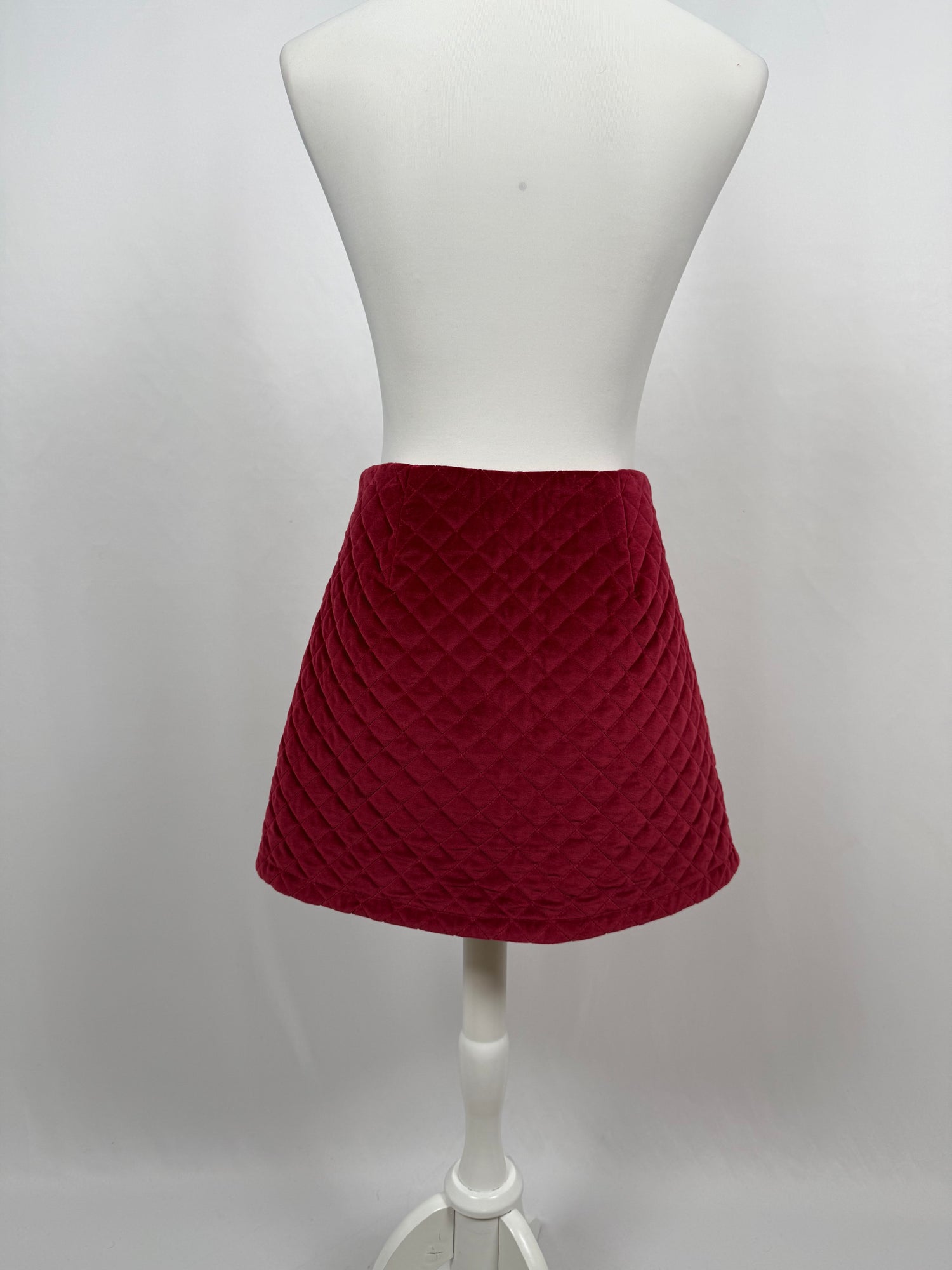 Mini-jupe Romeo bordeaux