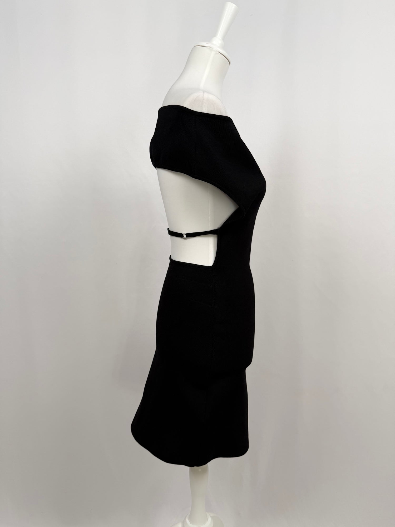 The Black Cubist Dress