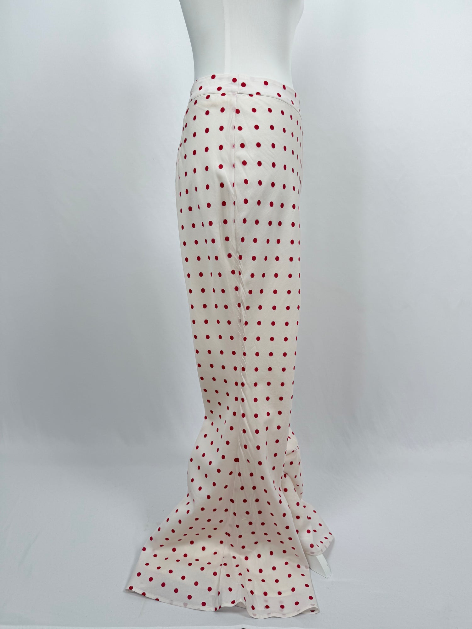 White polka dot Paloma trousers
