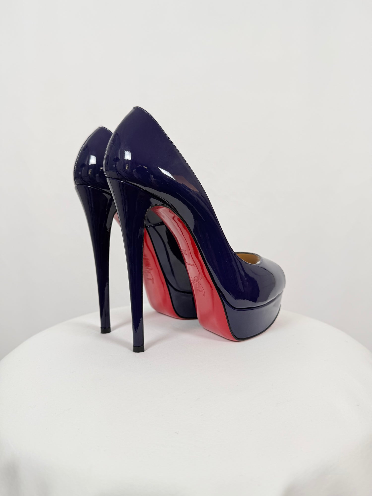 Escarpins Lady Peep 150 bleu marine