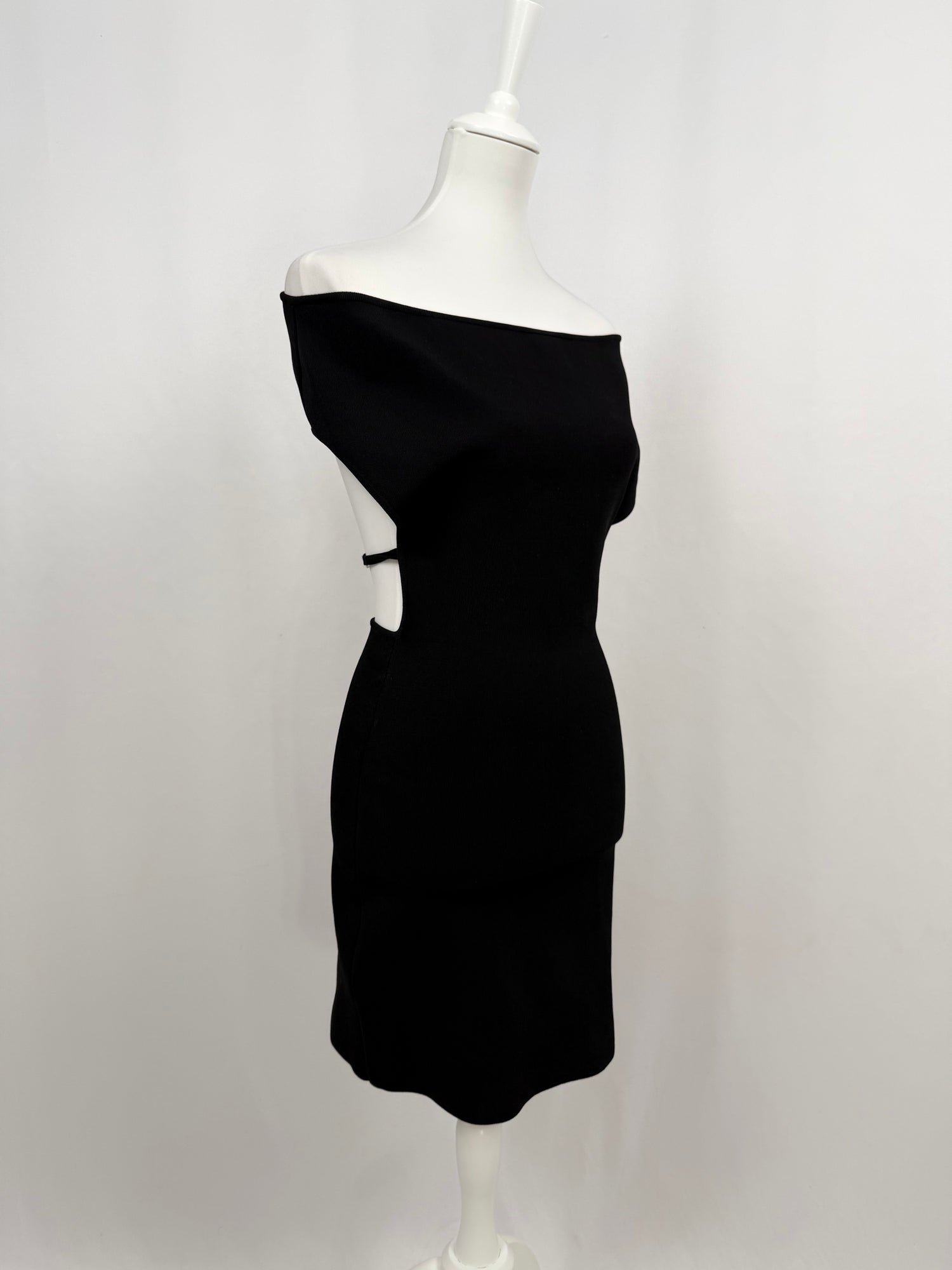 The Black Cubist Dress