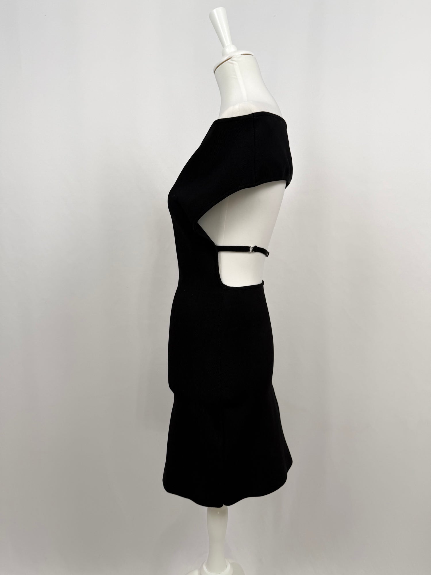 The Black Cubist Dress