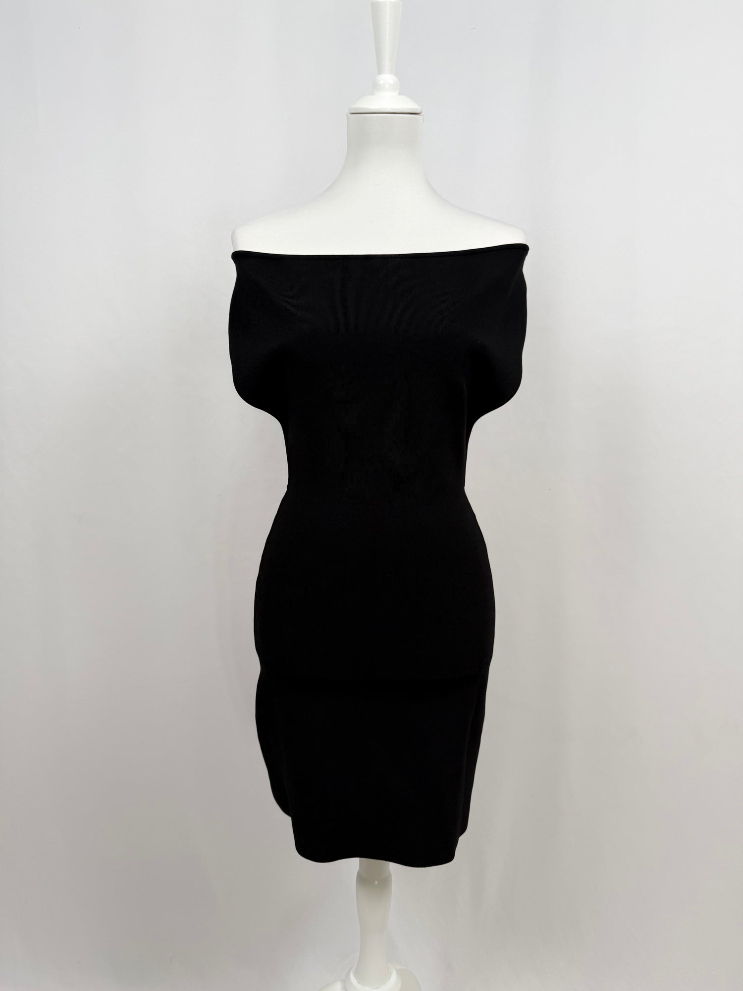 The Black Cubist Dress