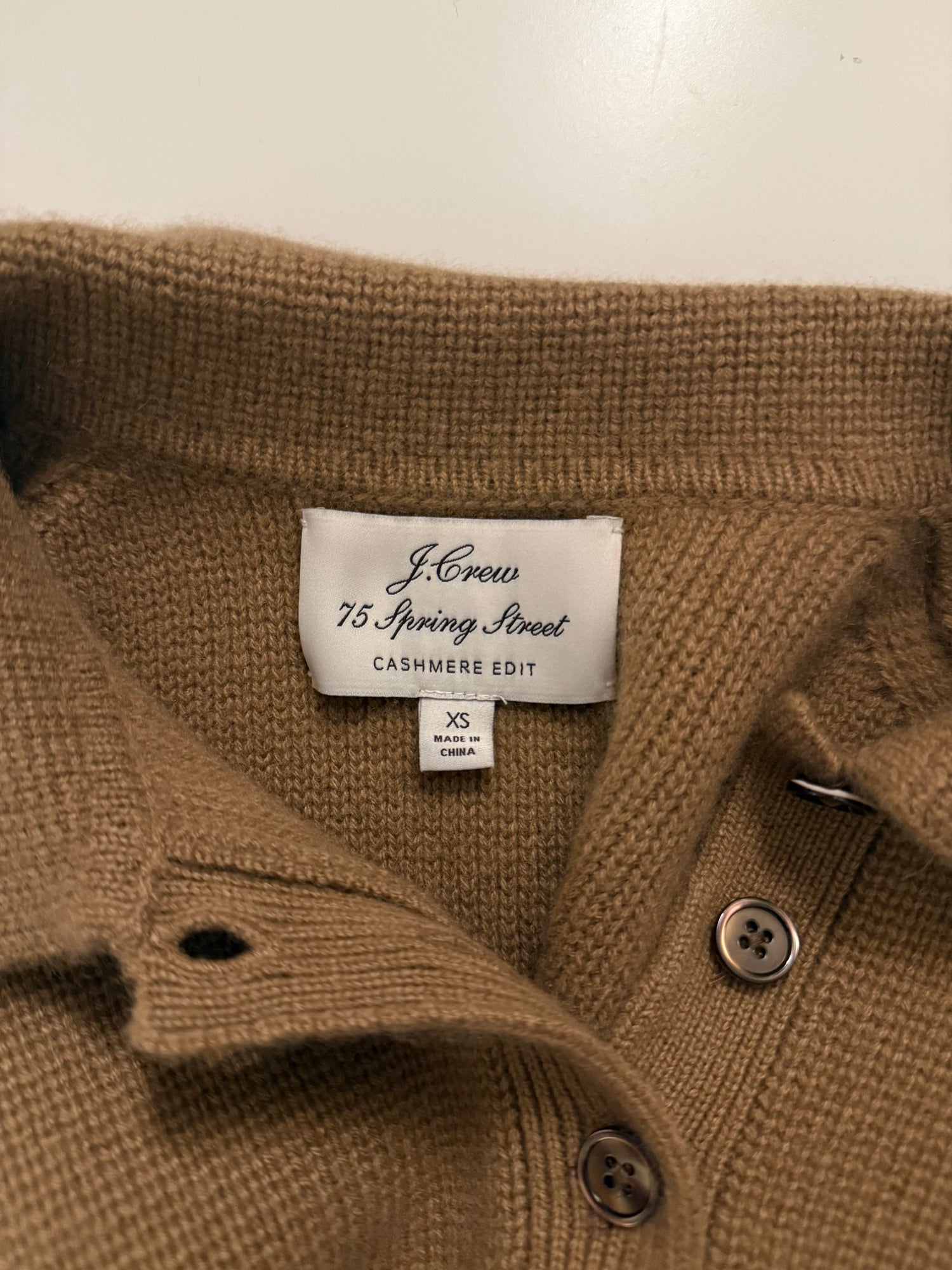 Brown Spring Street Cashmere Sweater Dress