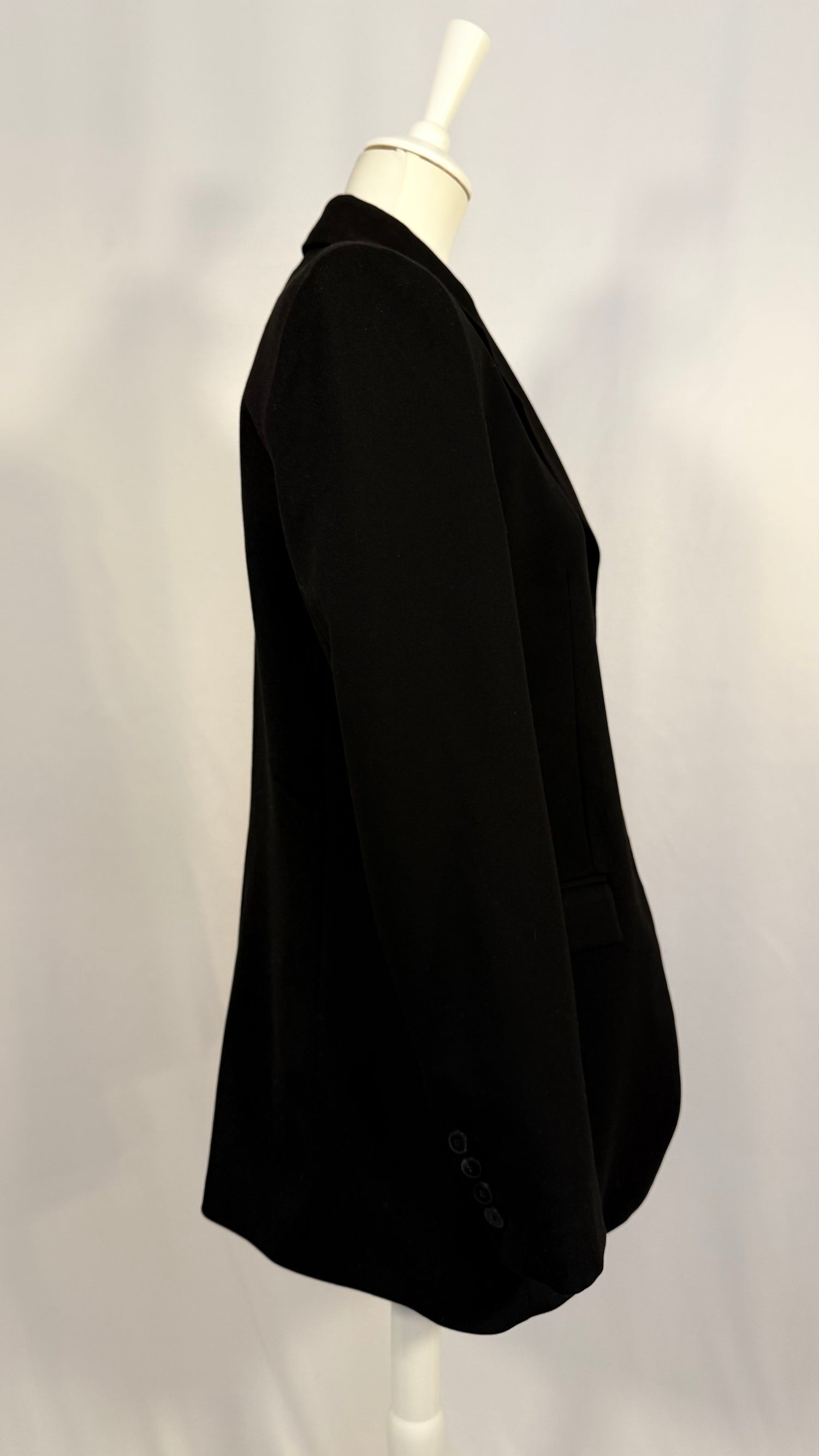 Black suit blazer jacket