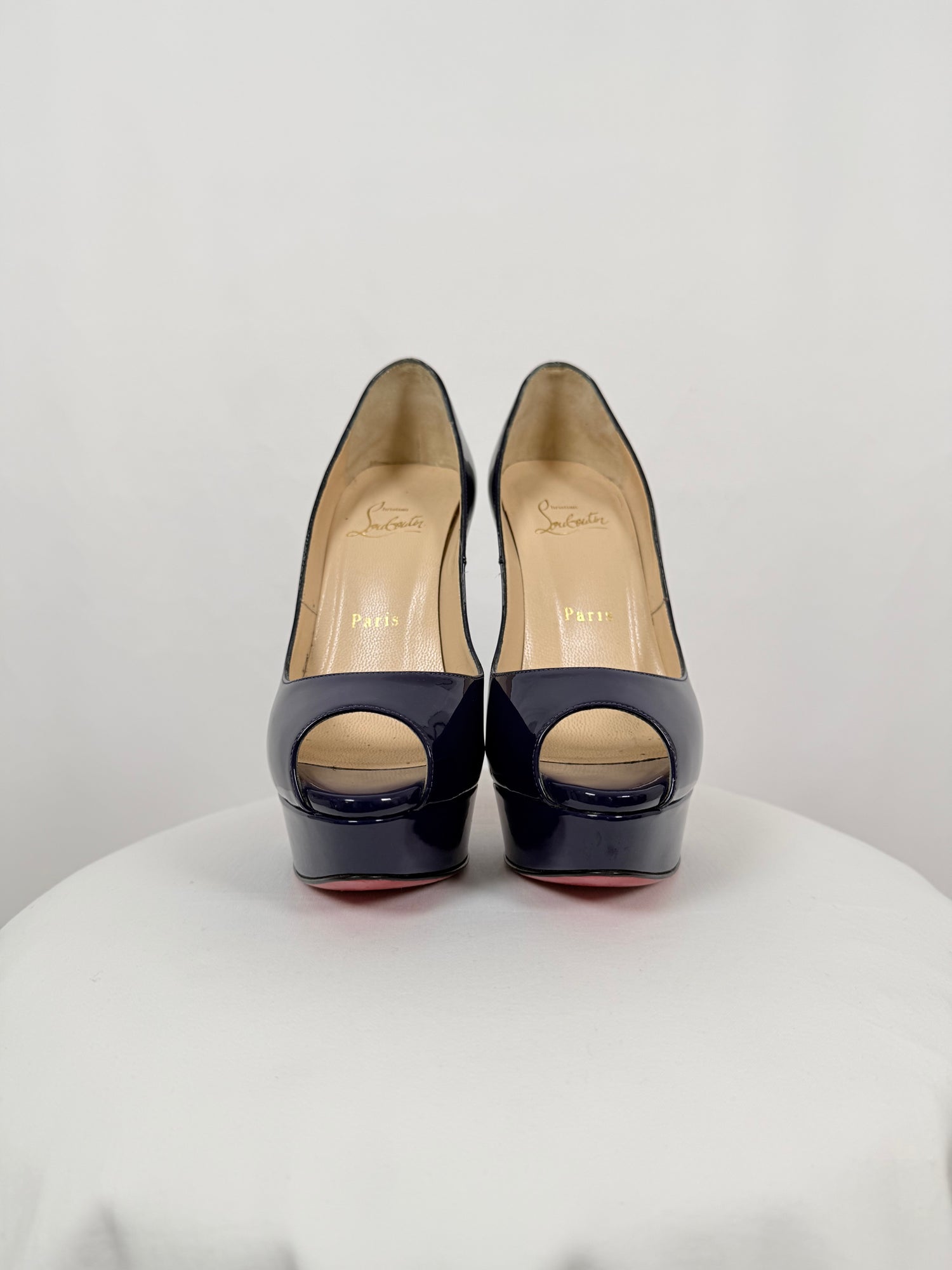 Escarpins Lady Peep 150 bleu marine