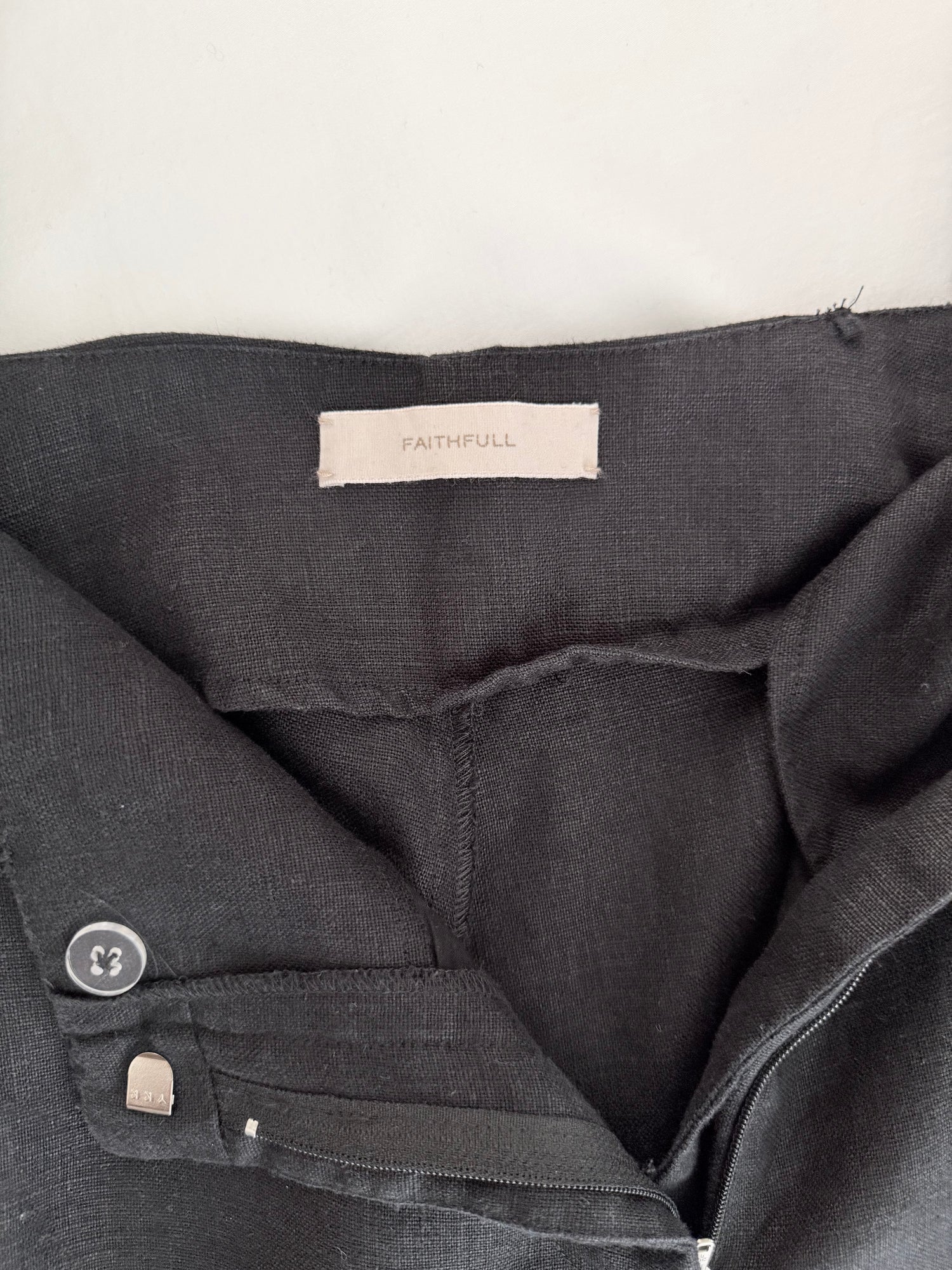 Pantalon droit anthracite