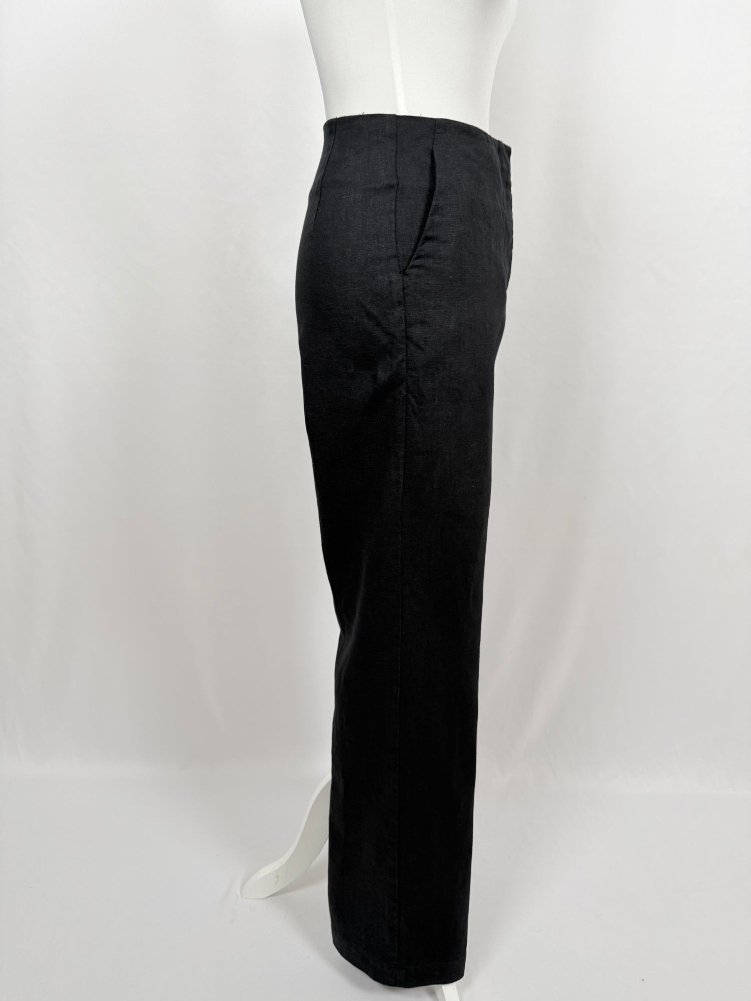 Pantalon droit anthracite