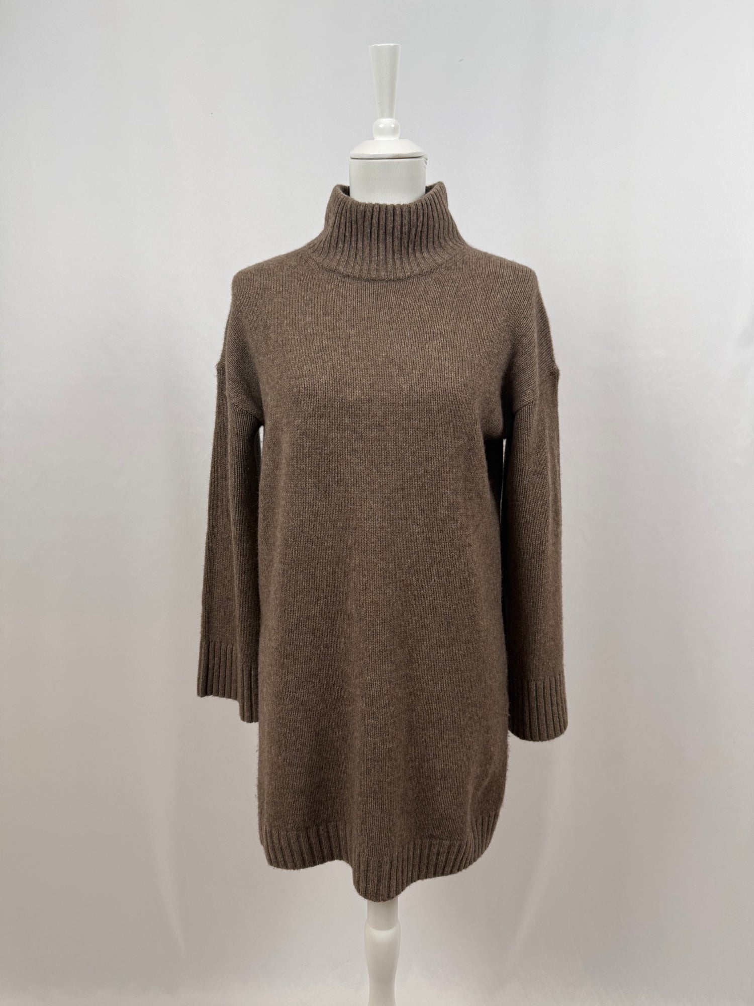 Paulie taupe short dress