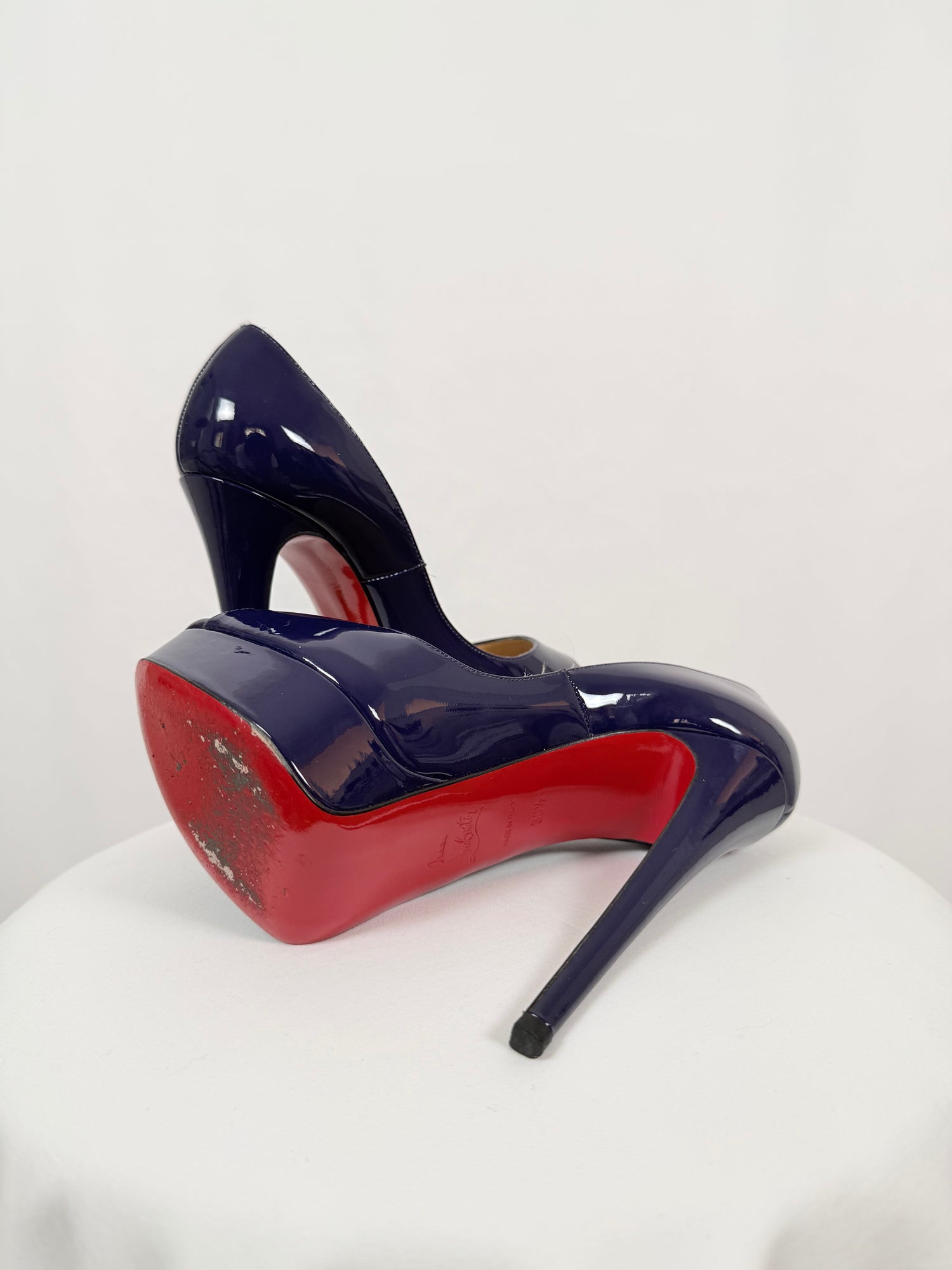Escarpins Lady Peep 150 bleu marine