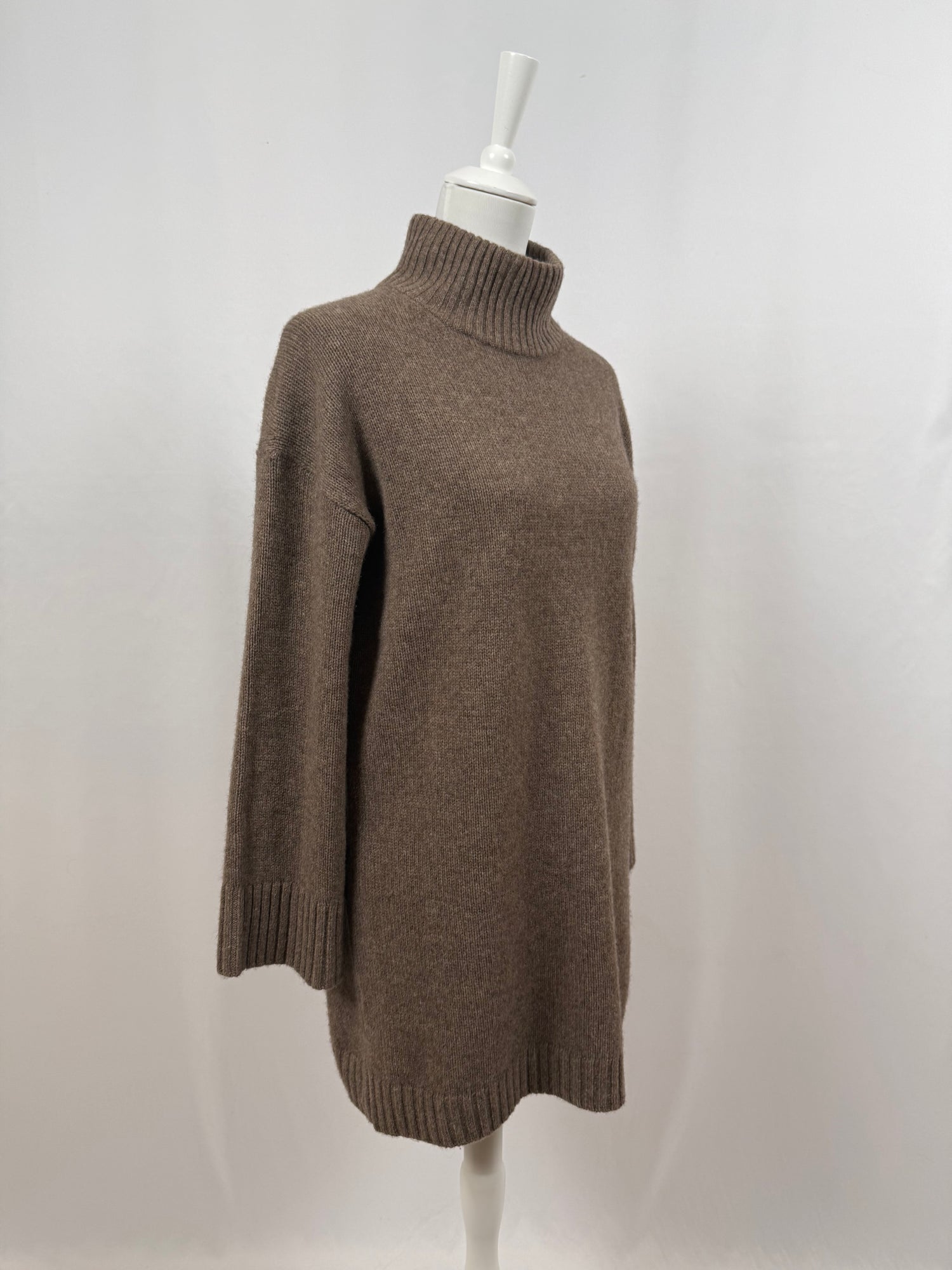 Paulie taupe short dress