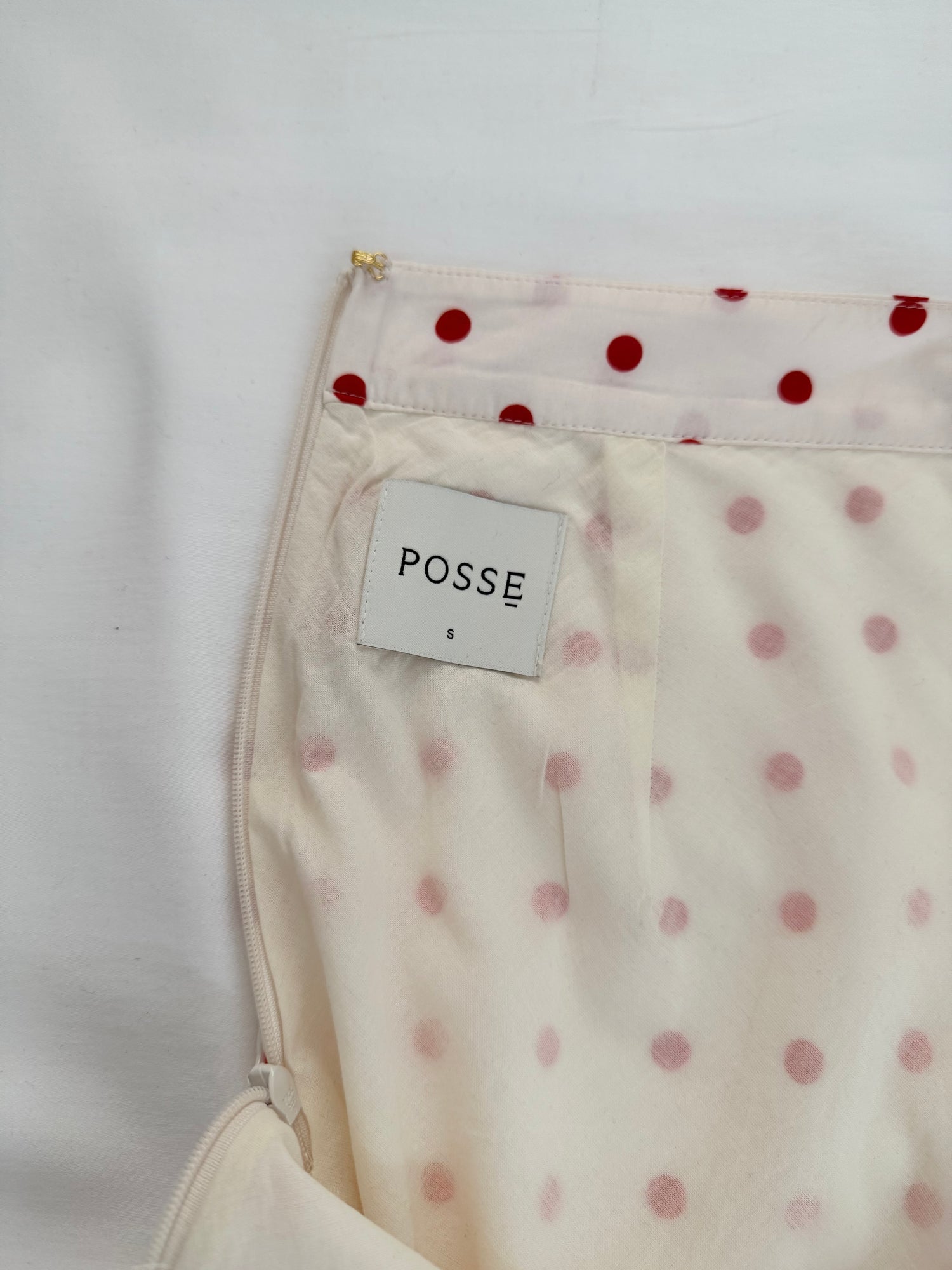 White polka dot Paloma trousers