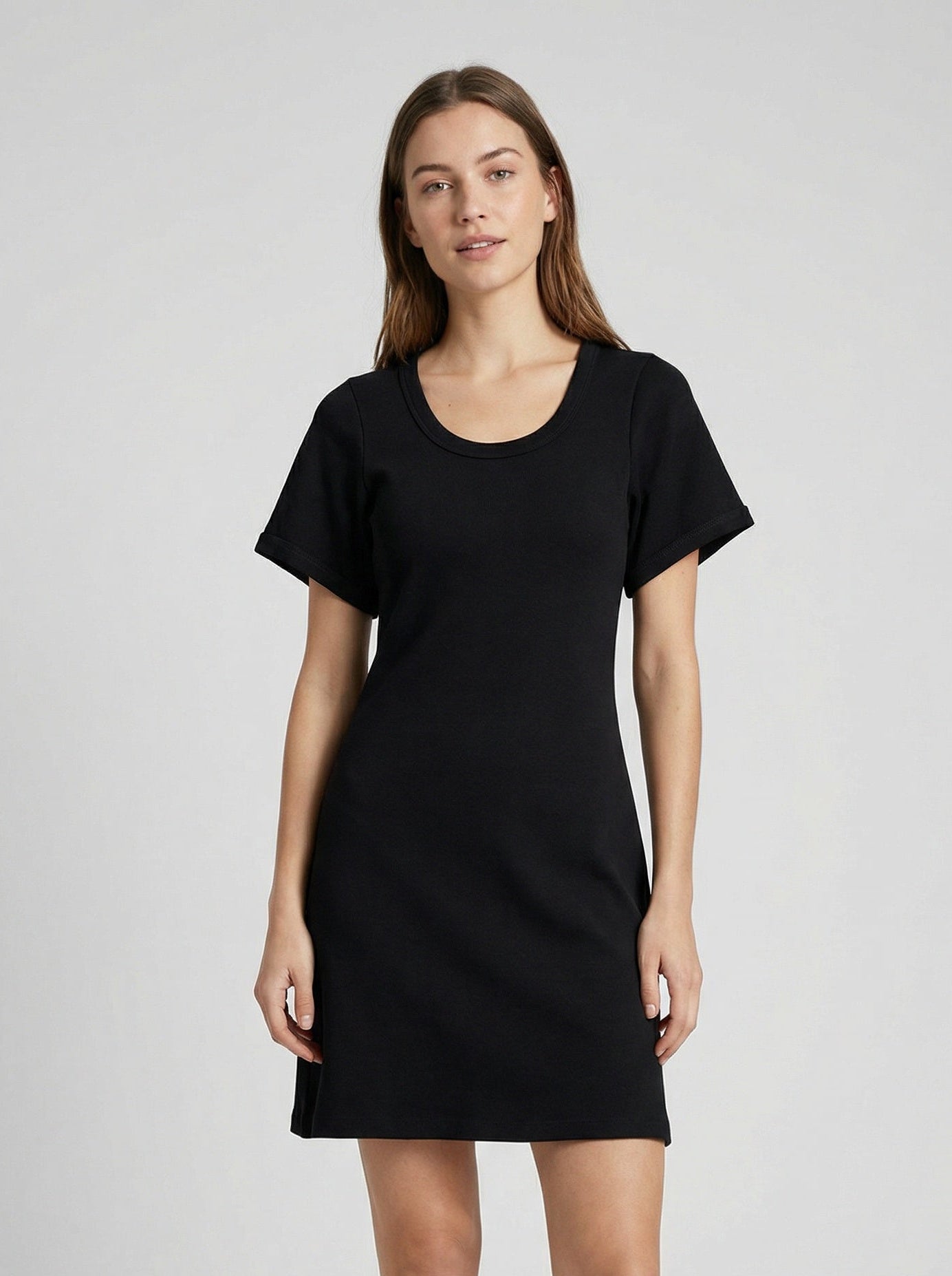 Robe en jersey Koela noire