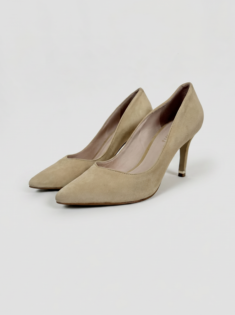 Escarpins Karolina beige en daim